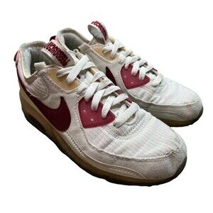 Nike Women's 9 Air Max‎ Terrascape 90 White Pomegranate Shoes DC9450-100